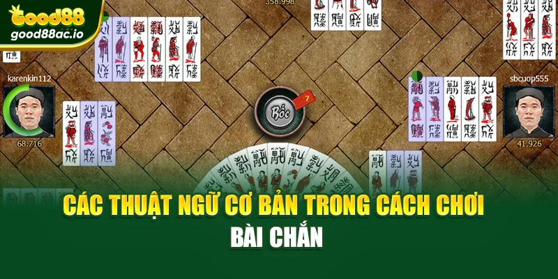 Các thuật ngữ cơ bản trong cách chơi bài chắn