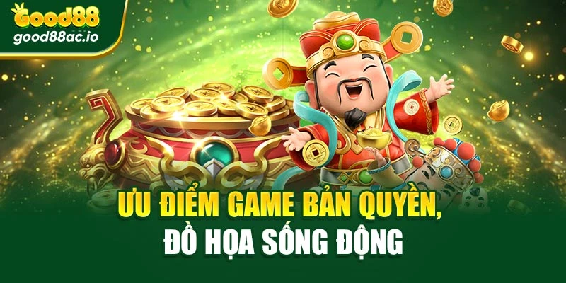 Ưu điểm game bản quyền, đồ họa sống động